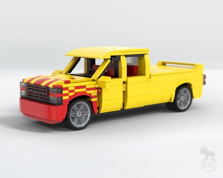 Lego Custom Instructions Kill Bill Pussy Wagon Chevrolet Silverado