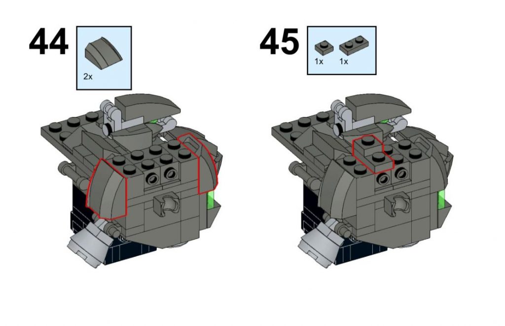 Lego Instructions Mech FM 01